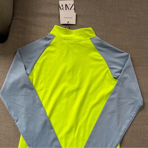 Zara TECHNICAL FLUO SKI T-SHIRT - Picture 5 of 6